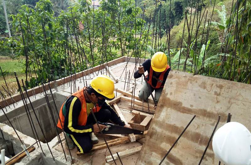 Satgas Citarum Sektor 21 Subsektor 16 Cek Progress Pembangunan Sarana Sanimas Di Desa Dampit