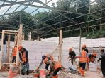 Progress Pembangunan TPS3R Citarum Harum Di Desa Dampit Cicalengka Capai 40 Persen