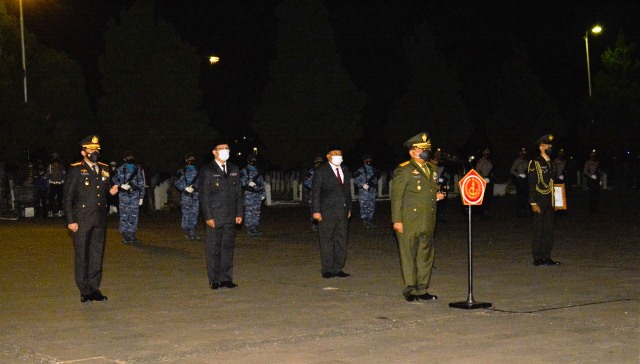 Peringati HUT Ke-76 RI, Forkopimda Jabar Gelar Apel Kehormatan Dan Renungan Suci Di TMP Cikutra