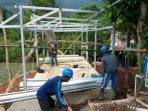 Progress Pembangunan Sarana Sanimas Citarum Harum Di Ciheuleut Desa Mekarlaksana Cikancung Injak 80 Persen