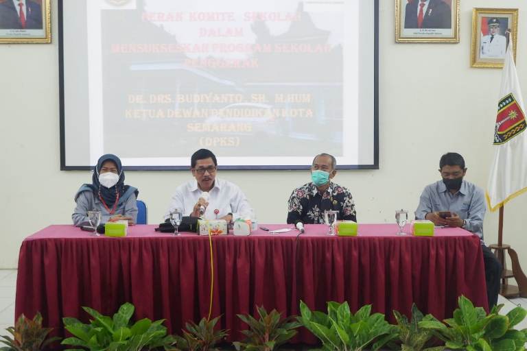 DPKS Gelar Penguatan Komite SMA Sukseskan Program Sekolah Penggerak Di Semarang