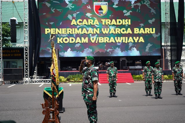 5 Perwira TNI-AD Resmi Mengemban Tugas di Lingkungan Kodam V/Brawijaya