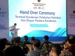 Pangdam III Siliwangi Hadiri Hand Over Ceremony Terminal Kendaraan Pelabuhan Patimban