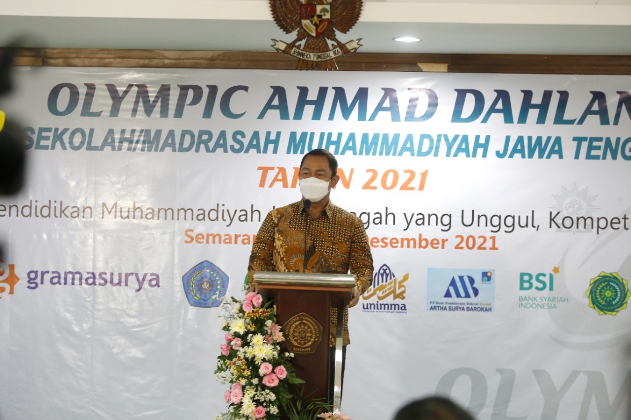 Hendi Resmi Buka Kegiatan Olympic Ahmad Dahlan