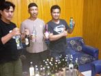 Polisi Sita Puluhan Botol Miras Jelang Nataru