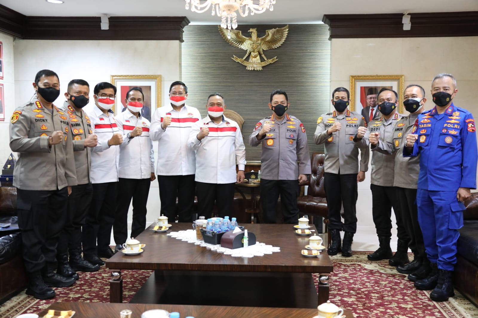 Bertemu Kapolri, Kepala BP2MI Sampaikan Apresiasi Kinerja Kepolisian Ungkap Biang Pelaku Pengiriman PMI Ilegal Ke Malaysia