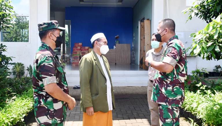 Kolonel Inf Yudhi Prasetiyo Silaturahmi ke Pondok Pesantren Manajer Tholabie Malang