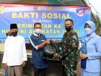Lanud Suryadarma Bagikan Sembako Kepada Anak Yatim Jelang HUT ke-76 TNI AU
