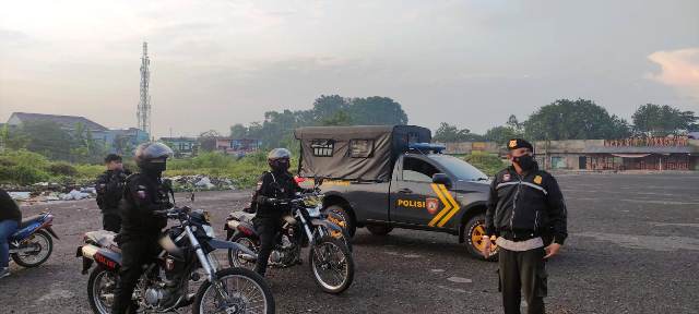 Antisipasi Balapan Liar Dan Konvoi Kendaraan Berandalan Bermotor, Tim Maung Galunggung Melaksanakan Patroli