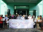 Lazisnu Jateng dan Bank Mega Syariah Semarang Salurkan Ratusan Paket Sembako untuk Warga Kurang Mampu