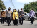 Pantau Harga Bahan Pokok, Walikota Bersama Kapolres Banjar Sidak Pasar Induk Banjar