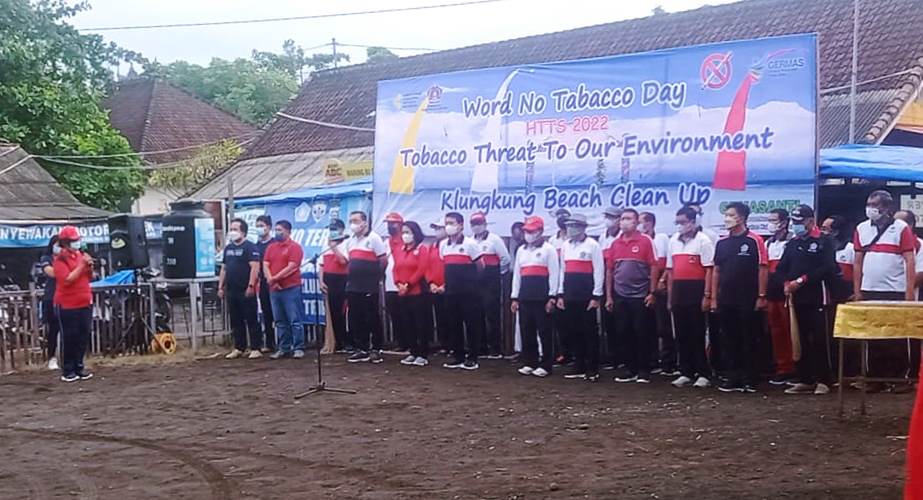 Bersih-bersih Lingkungan dan Terapkan Pola Hidup Sehat Melalui World No Tobacco Day