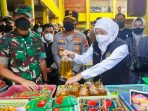 Pangdam V/Brawijaya Bersama Forkopimda Jatim Cek Harga Minyak Goreng di Pasar Tradisional