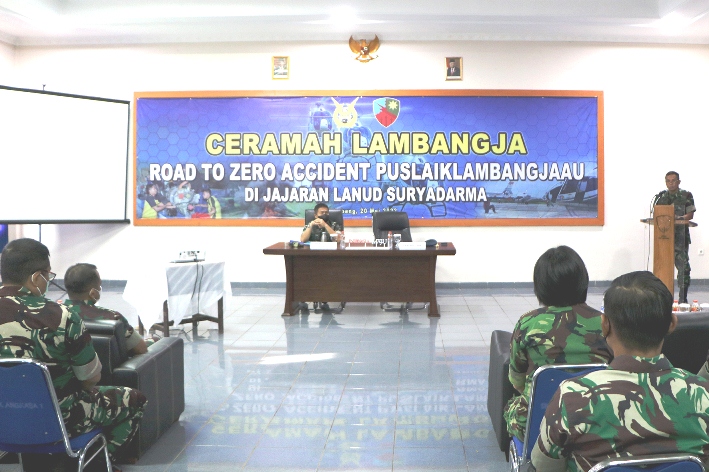 Road To Zero Accident, PUSLAIKLAMBANGJAAU di Lanud Suryadarma