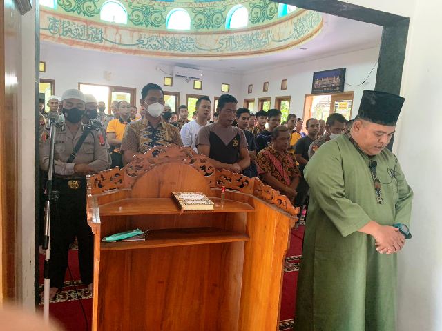 Polres Banjar Gelar Doa Bersama dan Sholat Goib untuk Emmeril Khan Mumtadz