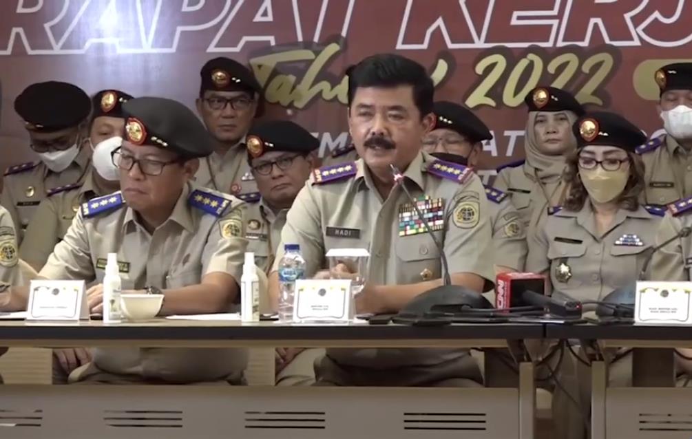 Seribu Awak ATR/BPN Se-Indonesia Hadiri Rakernas Kementerian ATR/BPN di Jakarta
