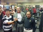 Danpussenarhanud Buka dan Resmikan Vyati Fitness Center, Binaragawan Ade Rai Berikan Apresiasi