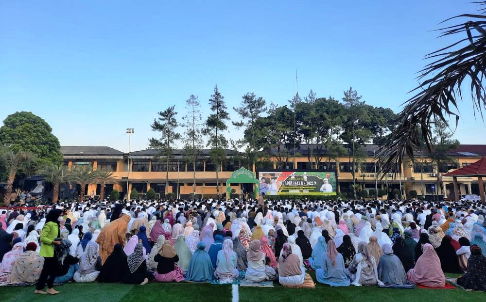 Kapolda Jabar Laksanakan Sholat Idul Adha 2022 Di Mapolda Jabar