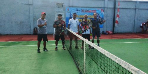 Turnamen Tenis Dandim Klungkung Cup, Ajang Sportifitas dan Silaturahmi