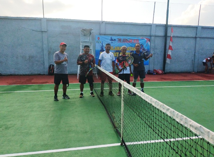 Turnamen Tenis Dandim Klungkung Cup, Ajang Sportifitas dan Silaturahmi