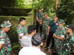 Dandim Klungkung Letkol Suhendar Suryaningrat Tinjau Lokasi Pembangunan Pompa Hidram