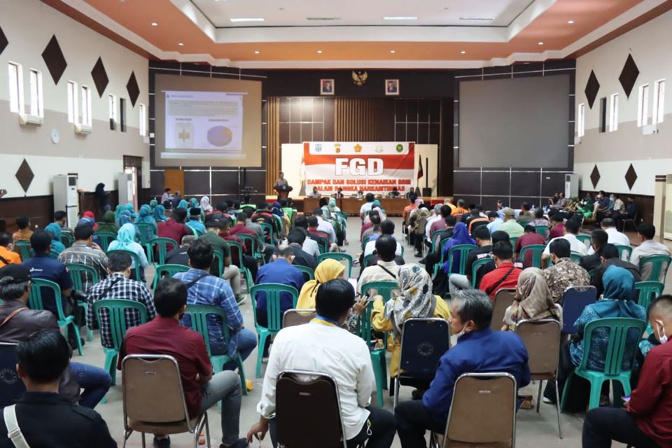 Pemkot Banjar Gelar FGD Bahas Solusi Pasca Kenaikan Harga BBM Bersama Elemen Masyarakat