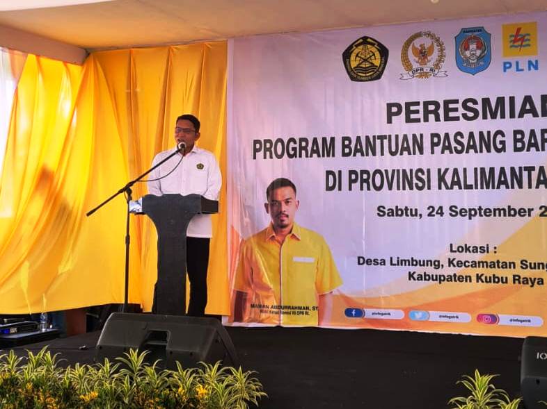 Kementerian ESDM Berikan Sambungan Listrik Baru Bagi 5.487 Rumah Tangga Di Kalimantan Barat