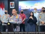 Kapolri Jenderal Listyo Sigit Prabowo Umumkan Penetapan Enam Tersangka Tragedi Kanjuruhan