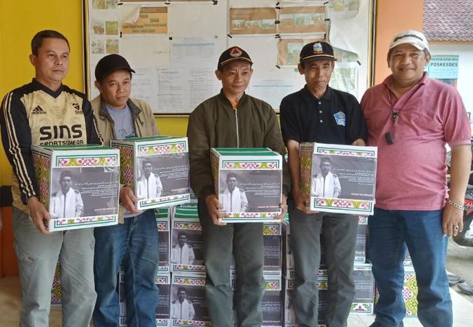 Pengusaha Milenial Dadan Tri Salurkan Bantuan Kepada Warga Terdampak Gempa Pakenjeng Garut