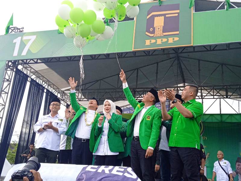 Puncak Peringatan Hari Lahir PPP Ke-50, Kader PPP Tasikmalaya Siap Menangkan Pemilu 2024