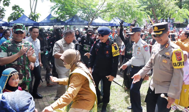 Ada Jurig Sarengseng Saat Peringatan HPN 2023 Di Kota Banjar