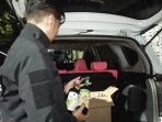 Bawa Belasan Botol Miras, Tim Patroli Reaksi Cepat Maung Galunggung Amankan Mobil Minibus