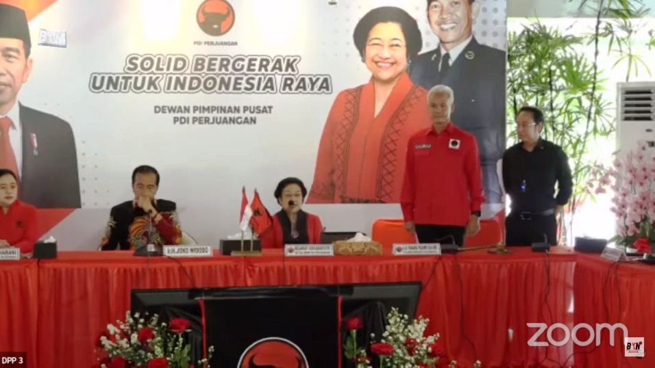 Megawati Umumkan PDIP Usung Bung Ganjar Capres 2024
