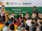 Kapolri Distribusikan Puluhan Ribu Bantuan Paket Sembako Bekerjasama Dengan PP Persis
