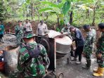 Soliditas TNI Polri Gotong Royong Sukseskan Progran BSMSS
