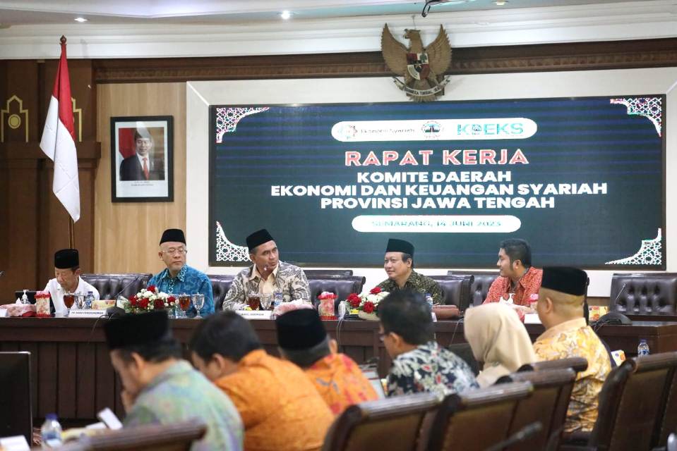 Rakor Komite Daerah Ekonomi dan Keuangan Syariah Jawa Tengah, Usulan Perda Jadi Perhatian