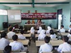 Polwan Polda Jabar Goes To School, Ingatkan Pelajar Bijak Bermedsos