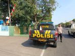 Polisi Patroli Strong Point Wiralodra untuk Antisipasi Gangguan Kamtibmas