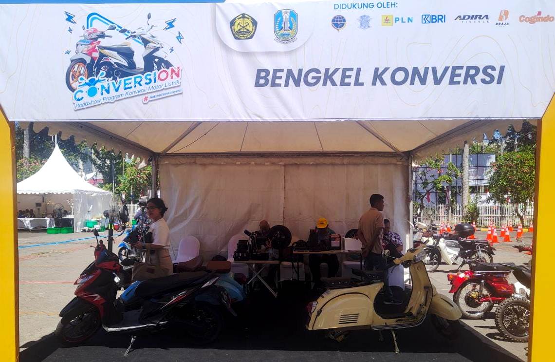 Program Konversi Motor Listrik Sambangi Surabaya, Berminat Ikutan? Ini Lokasi Demo Bengkelnya