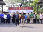 Ketua KPU Dan Bawaslu Kota Banjar Bersama Seluruh Peserta Pemilu Deklarasikan Pemilu Damai Tahun 2024