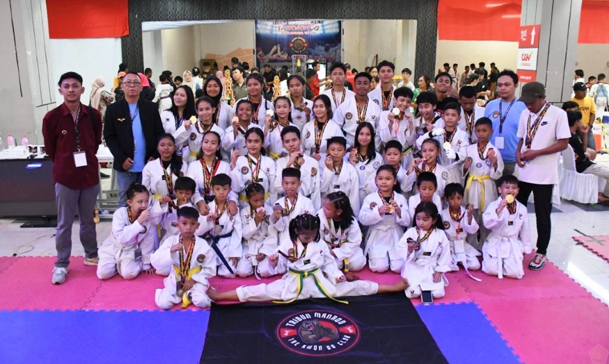 Kejuaraan Taekwondo Danlantamal VIII Cup 2023 Resmi Ditutup