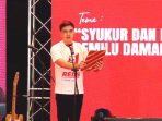 Greivance Lumoindong Bacakan Teks Sumpah Pemuda di Acara Deklarasi REDS