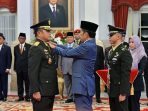 Presiden Jokowi Lantik Pangkostrad Letjen TNI Maruli Simanjuntak Jadi KASAD