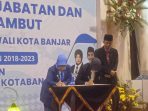 Dr Hj Ida Wahida Hidayati Resmi Menjadi Penjabat Wali Kota Banjar