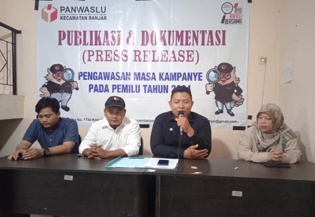 Panwaslu Kecamatan Banjar dan Langensari Kota Banjar Kabarkan Tidak Ada Temuan Pelanggaran Kampanye Panwaslu Kecamatan Banjar dan Langensari Kota Banjar Kabarkan Tidak Ada Temuan Pelanggaran Kampanye