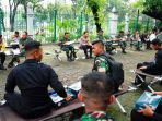 Kapolri dan Panglima TNI Makan Siang Bersama Personel Pengamanan Pemilu 2024