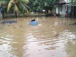 Banjir di Kota Padang Sejumlah Wilayah Terendam Air