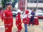 PMI Kota Semarang Dirikan Posko Mudik Lebaran di Halaman Kantor Kecamatan Tugu