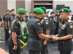Pangdam Jaya pimpin Sertijab Danrem 052/WKR dari Brigjen TNI Putranto Gatot Sri Handoyo kepada Brigjen TNI Krido Pramono
