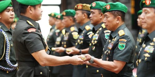 Kasad Pimpin Sertijab Tujuh Jabatan Strategis TNI AD
